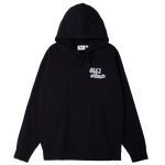 OBEY RECORDS PULLOVER HOOD BLACK