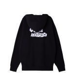 OBEY RECORDS PULLOVER HOOD BLACK - Image 2