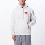OBEY RECORDS PULLOVER HOOD ASH