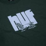 HUF HYDRATE T-SHIRT DARK GREEN - Image 2