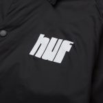 HUF HYDRATE ZIP COACHES JACKET BLACK - Image 4