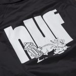 HUF HYDRATE ZIP COACHES JACKET BLACK - Image 3