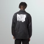 HUF HYDRATE ZIP COACHES JACKET BLACK - Image 6