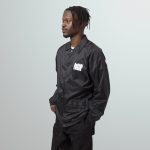 HUF HYDRATE ZIP COACHES JACKET BLACK - Image 7