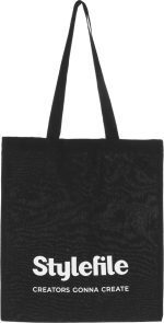 STYLEFILE LOGO BIG BAG BLACK