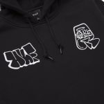 HUF REMIO PULLOVER HOODIE BLACK - Image 3