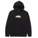 HUF SPECTRUM PULLOVER HOODIE BLACK