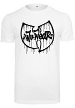 WU WEAR DRIPPING LOGO TEE WU054 WHITE - Image 3