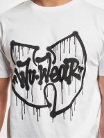 WU WEAR DRIPPING LOGO TEE WU054 WHITE - Image 2