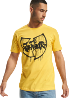 WU WEAR DRIPPING LOGO TEE WU054 YELLOW