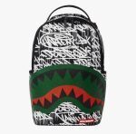 SPRAYGROUND SCRIBBLE SHARK DLXSVF DELUXE BACKPACK B3819