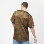 FUBU VARSITY CAMO MESH TEE OLIVE/BLACK/ORANGE - Image 5