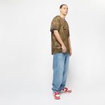 FUBU VARSITY CAMO MESH TEE OLIVE/BLACK/ORANGE - Image 6