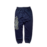 TRIBAL CLASSIC LOGO SWEATPANT NAVY