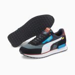 PUMA FUTURE RIDER DISPLACED DARK SLATE- WHITE - Image 2