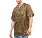 FUBU VARSITY CAMO MESH TEE OLIVE/BLACK/ORANGE