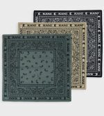 KARL KANI SIGNATURE PAISLEY BANDANA THREE PACK MILITARY