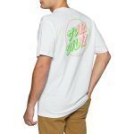 SANTA CRUZ DIVIDE DOT T-SHIRT WHITE - Image 2