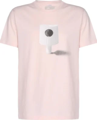 EIGHT MILES HIGH CAP2 T-SHIRT POWDER PINK
