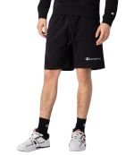 CHAMPION LEGACY TRANSLUCENT SCRIPT LOGO ELASTICATED SHORTS 217218 CHA KK001 NBK BLACK