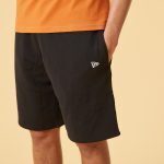 NEW ERA ESSENTIAL SHORTS BLACK - Image 2