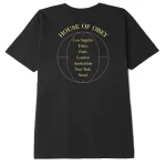 OBEY GLOBAL CLASSIC T-SHIRT BLACK - Image 2