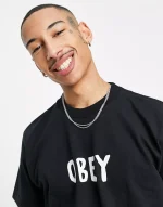OBEY OG BASIC T-SHIRT BLACK - Image 2