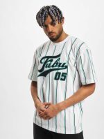 FUBU VARSITY MULTICOLOR PINSTRIPE WHITE/BLACK/MINT