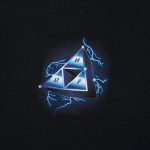 HUF STORM TRIPLE TRIANGLE T-SHIRT BLACK - Image 3