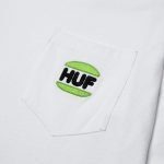 HUF REGAL POCKET T-SHIRT WHITE - Image 2