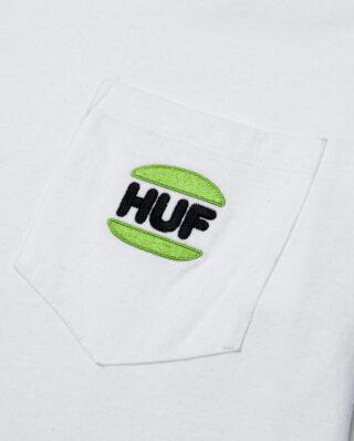HUF REGAL POCKET T-SHIRT WHITE - HUF