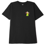 OBEY LANDING CLASSIC TEE BLACK