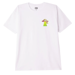 OBEY LANDING CLASSIC TEE WHITE