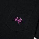 HUF HAZE SCRIPT POCKET T-SHIRT BLACK - Image 2