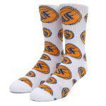 HUF BALLER SOCK SOCK WHITE