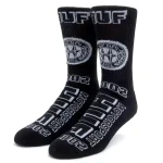 HUF H-CLASS SOCK BLACK