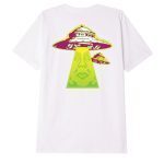 OBEY LANDING CLASSIC TEE WHITE - Image 2