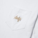 HUF HAZE SCRIPT POCKET T-SHIRT WHITE - Image 2