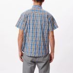 OBEY TIM SS SHIRT ATLANTIC BLUE MULTI - Image 4