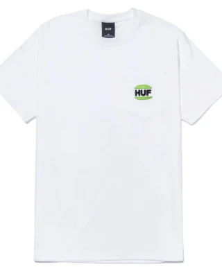 HUF REGAL POCKET T-SHIRT WHITE