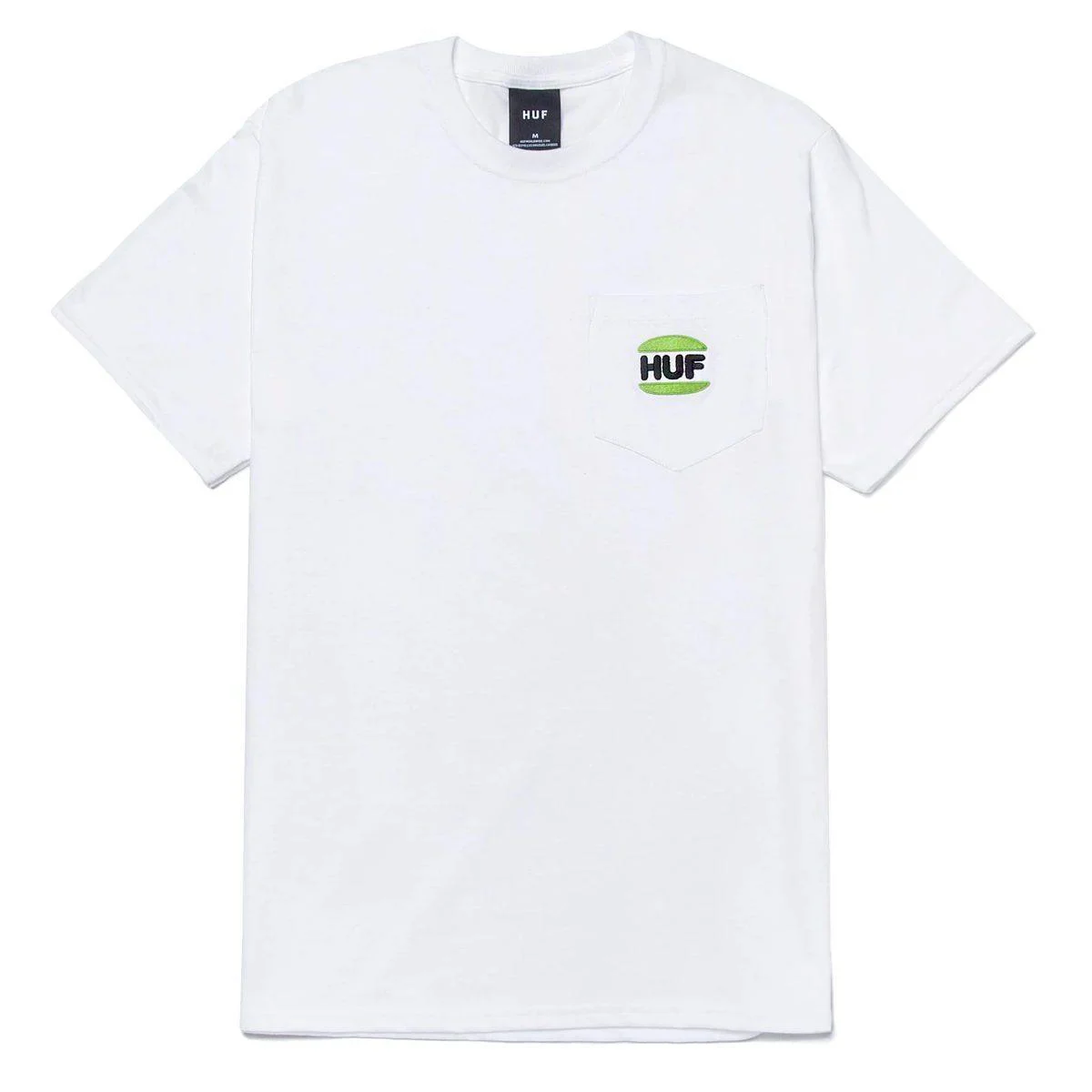 HUF REGAL POCKET T-SHIRT WHITE