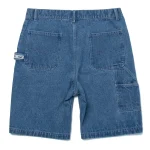 HUF WORKMAN SHORT BLUE DENIM - Image 2