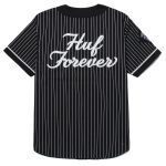 HUF FOREVER BASEBALL JERSEY BLACK - Image 5