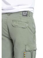 HOMEBOY X-TRA CARGO SHORTS OLIVE - Image 4