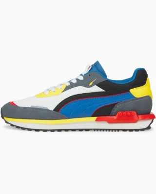PUMA CITY RIDER RUNNING LOW TRAINERS 382044