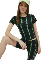 KARL KANI WOMAN SIGNATURE TIE DYE CYCLING SHORTS - Image 5