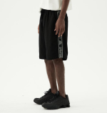 SPRAYGROUND SG LOGO TAPE KNIT SHORTS BLACK
