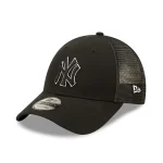 NEW ERA NEW YORK YANKEES HOME FIELD BLACK 9FORTY TRUCKER CAP 60240408