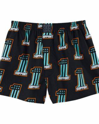LOUSY LIVIN BOXERSHORTS SUPPORT BLACK LUUWSUPP - Lousy Livin