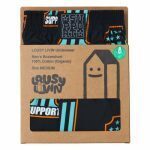 LOUSY LIVIN BOXERSHORTS SUPPORT BLACK LUUWSUPP - Image 3